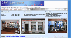 Desktop Screenshot of cpv-computer.de