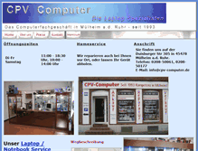 Tablet Screenshot of cpv-computer.de